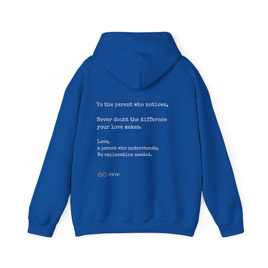 You Are Not Alone - Augility Collective Hoodie - Royal Blue