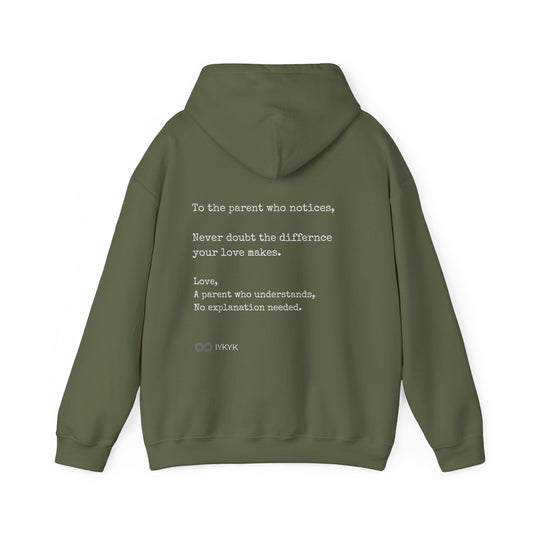 You Are Not Alone - Augility Collective Hoodie - Green