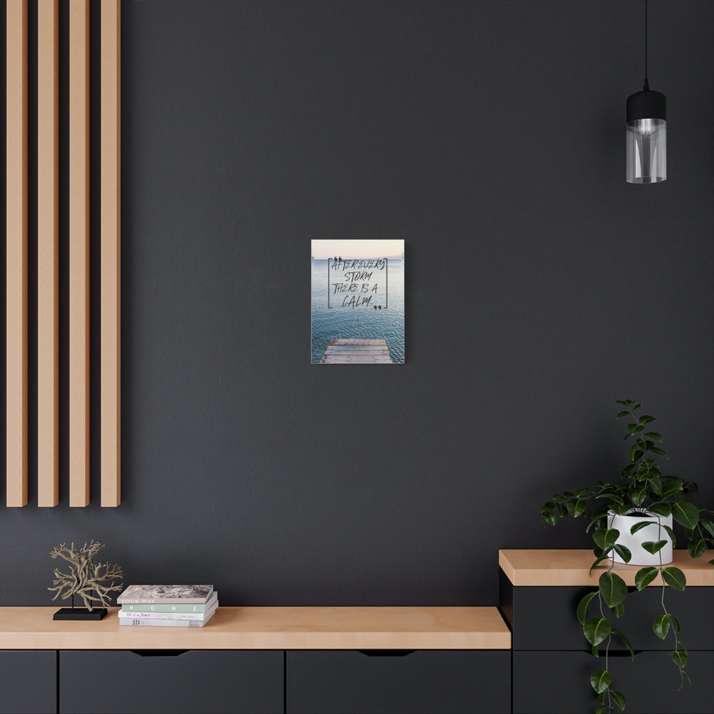 Calm After Storm Canvas Wall Print - Great for Gifting