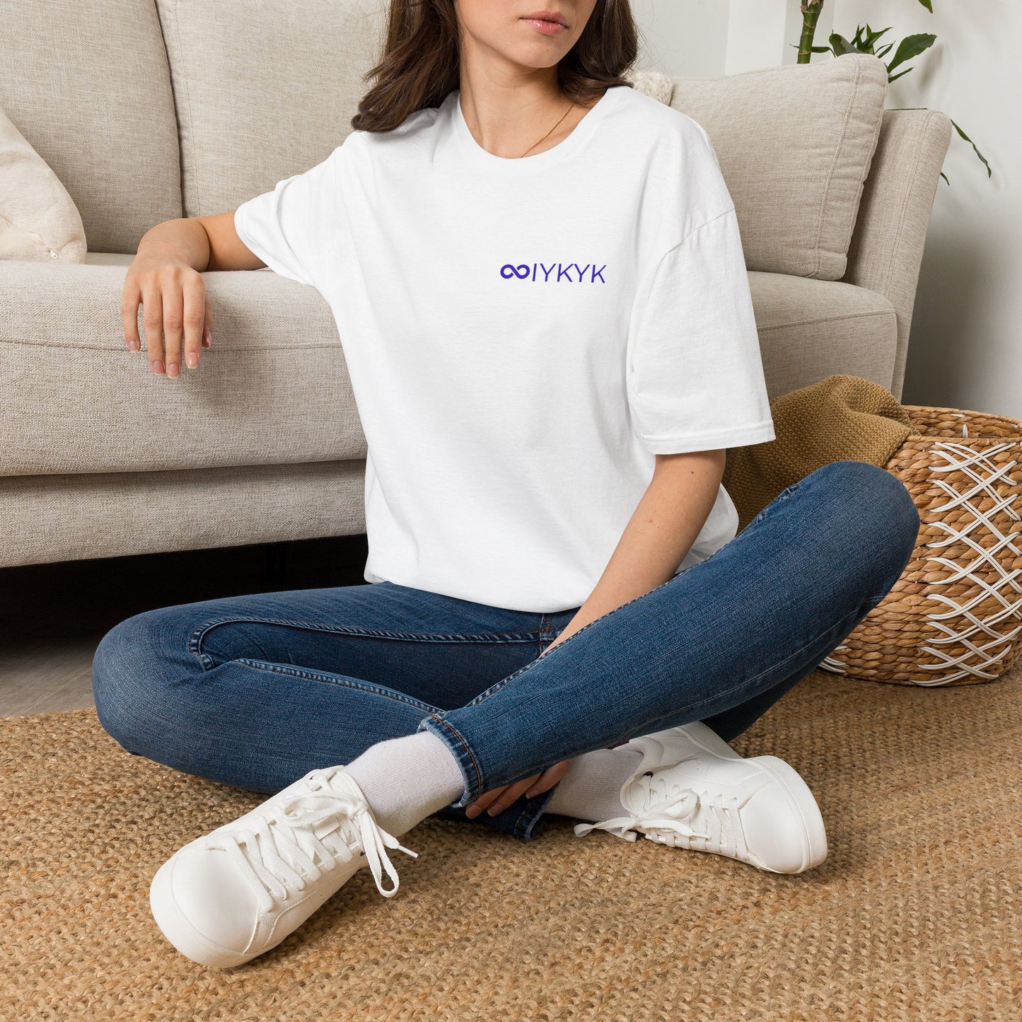 If You Know, You Know - Augility Collective T-shirt - White & Purple