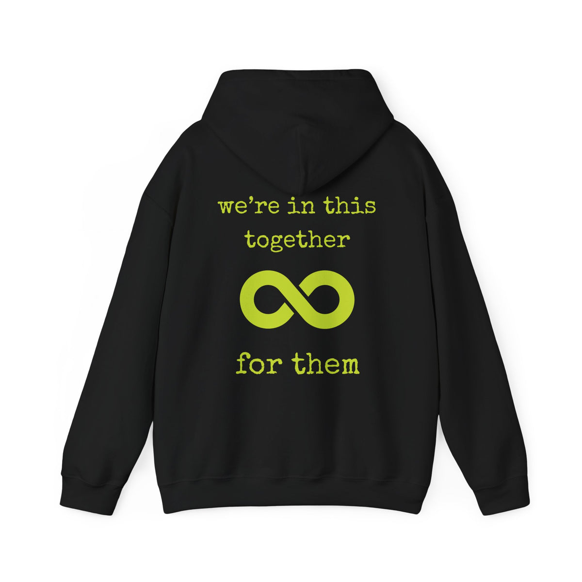 You are not alone - Augility Collective Hoodie - Special Edition Yellow