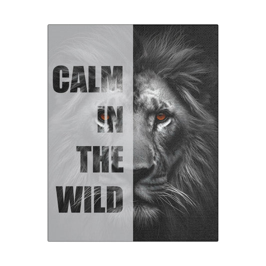 Calm in the Wild Canvas Wall Print - Perfect for your home, office, or sensory-friendly space.