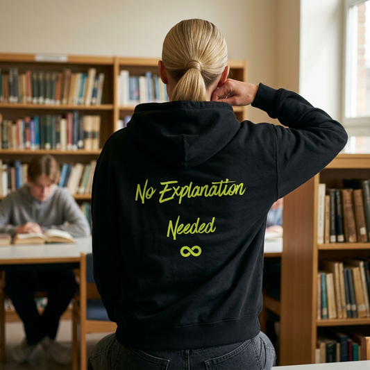 No Explanation Needed - Augility Collective Hoodie - Special Edition Yellow