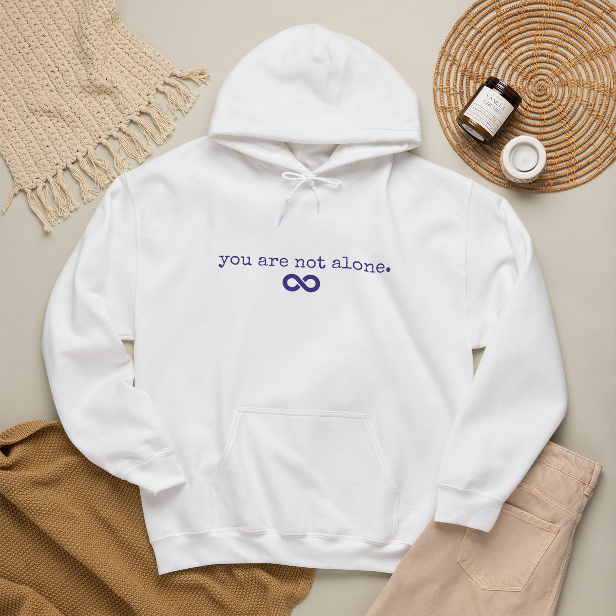 Augility Collective Hoodie - Special Edition ND Purple & White