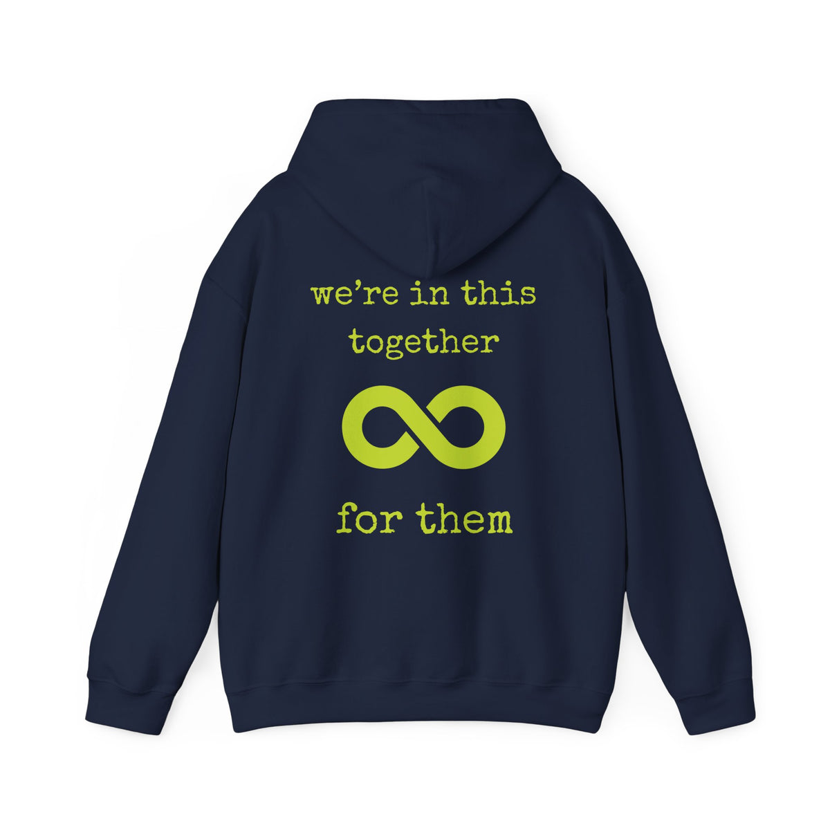You are not alone - Augility Collective Hoodie - Special Edition Yellow