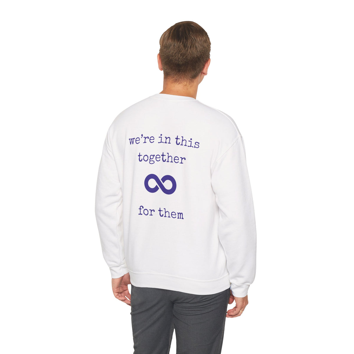 Augility Collective Sweatshirt - Special Edition - ND Purple & White