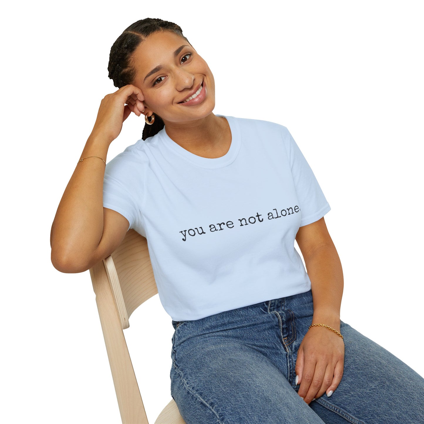 You are not alone - Augility Collective T-shirt - Various Colours