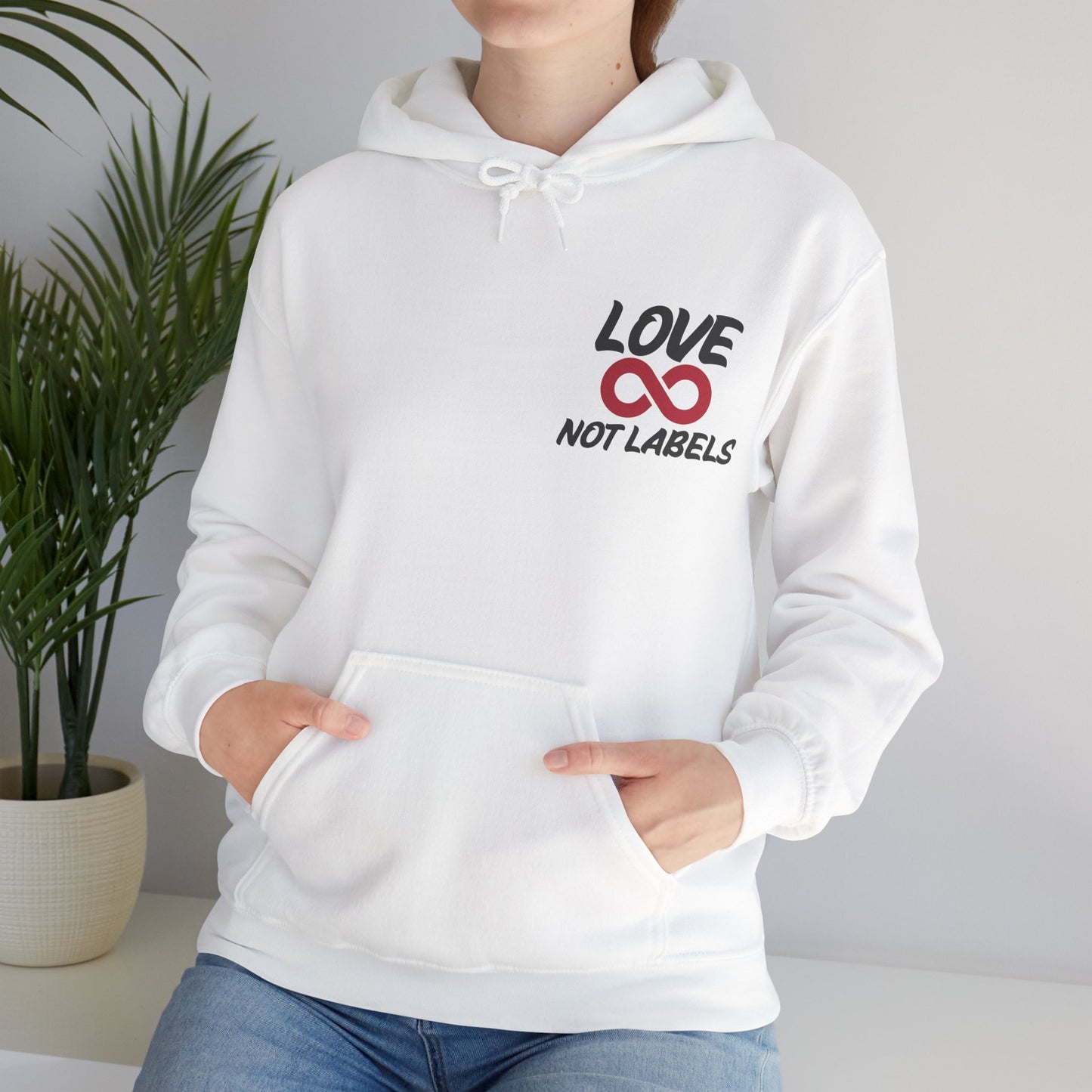 Love, Not Labels - Augility Collective Hoodie