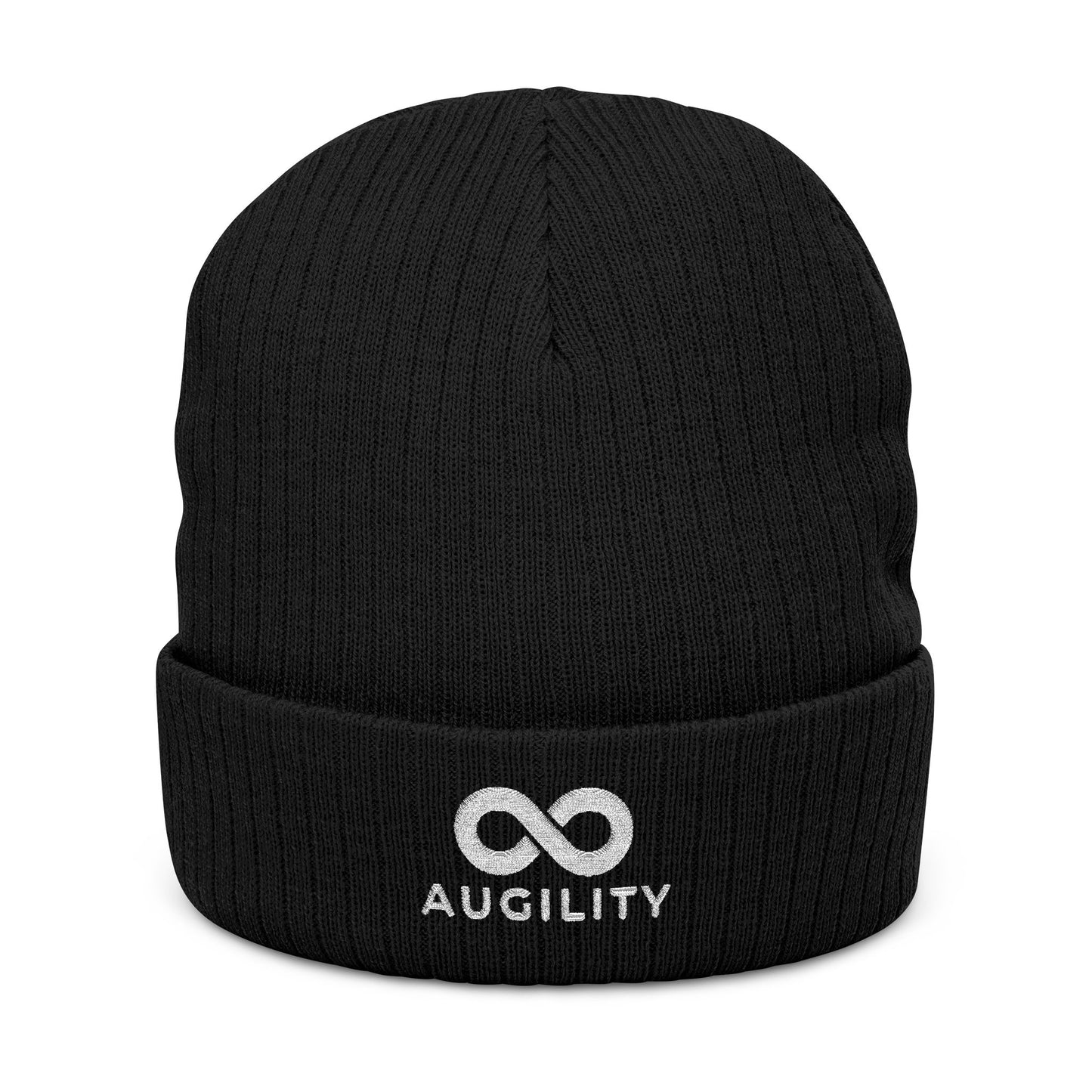 Augility Beanie hat - Black & Navy