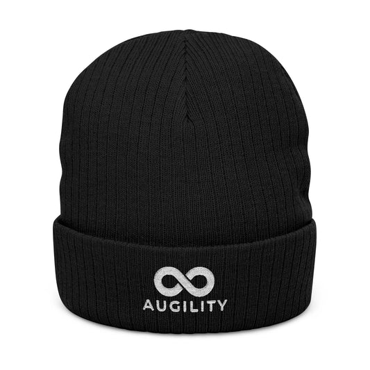Augility Beanie hat - Black & Navy