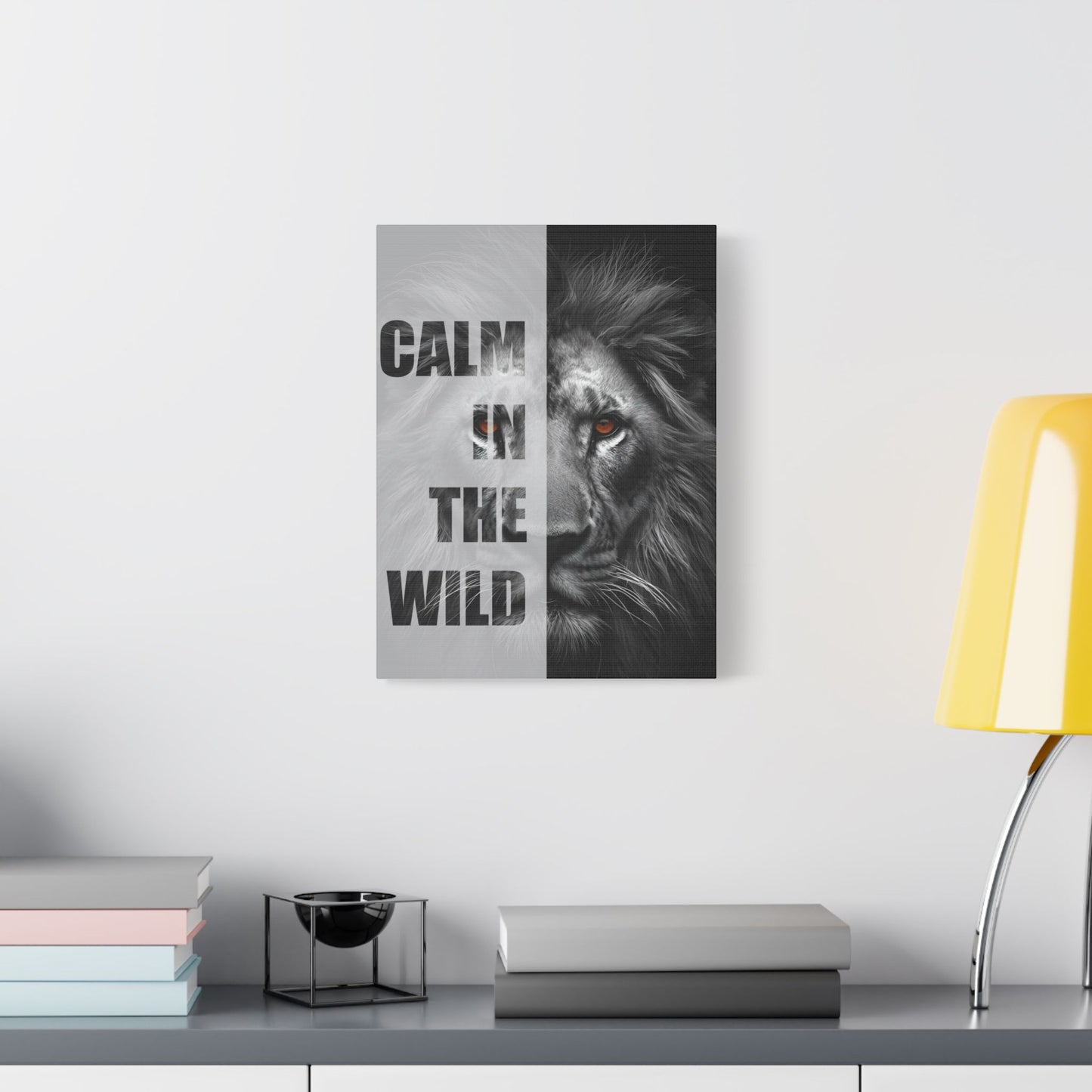 Calm in the Wild Canvas Wall Print - Perfect for your home, office, or sensory-friendly space.