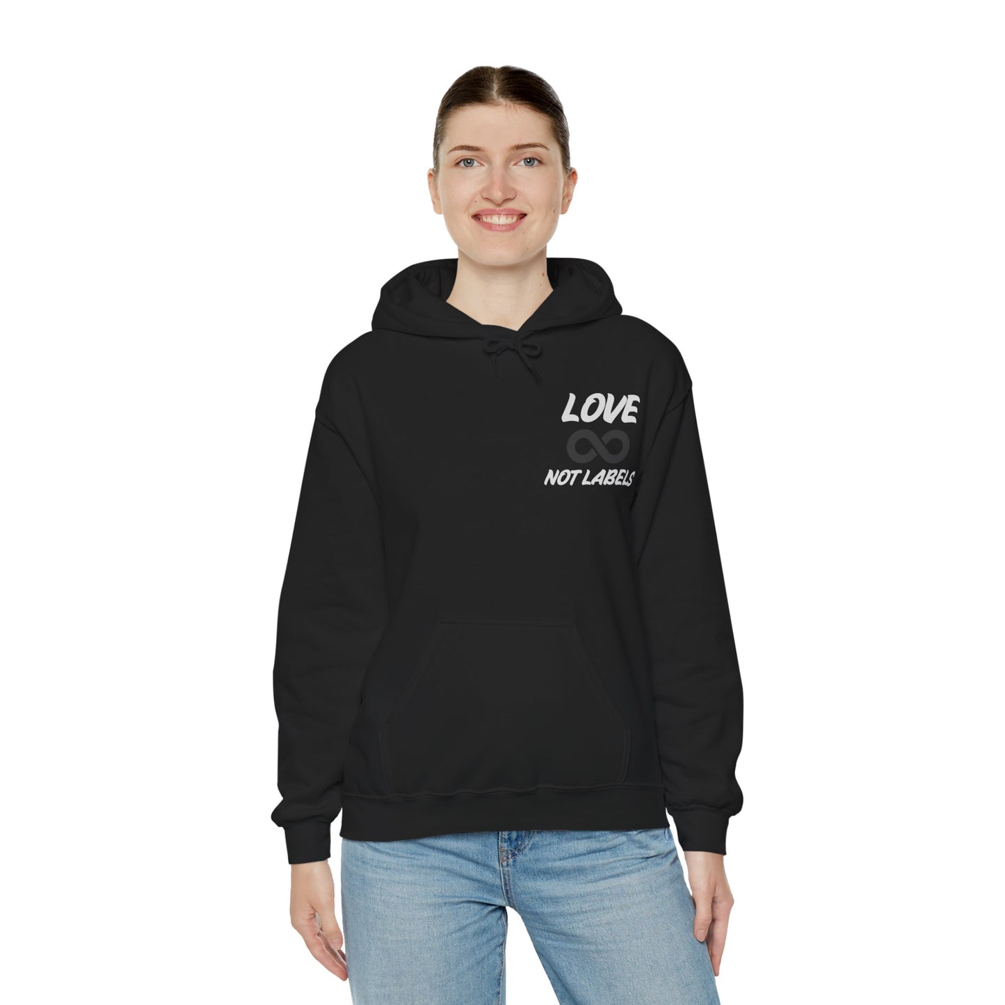 Love, Not Labels - Augility Collective Hoodie
