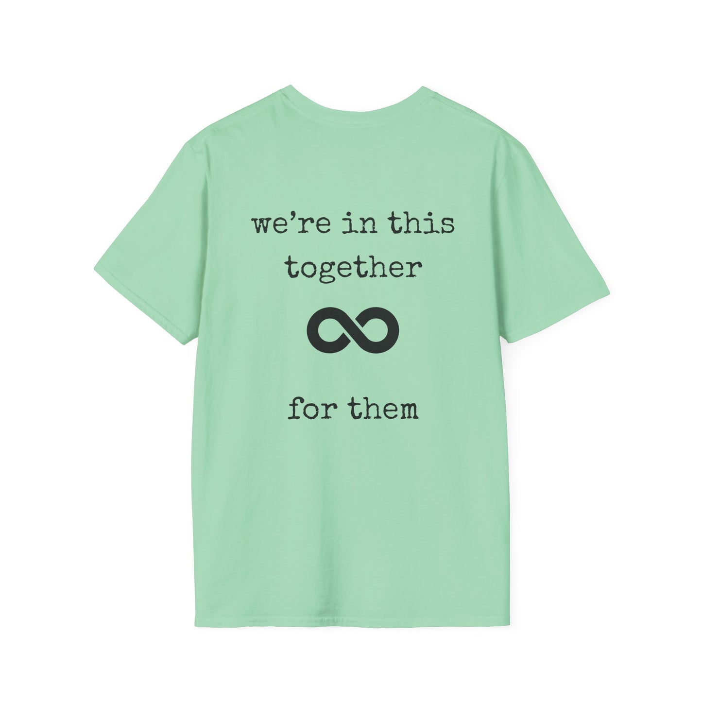 You are not alone - Augility Collective T-shirt - Various Colours