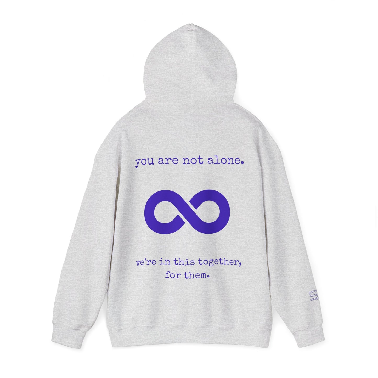 Augility Collective Hoodie - Special Edition White & Purple