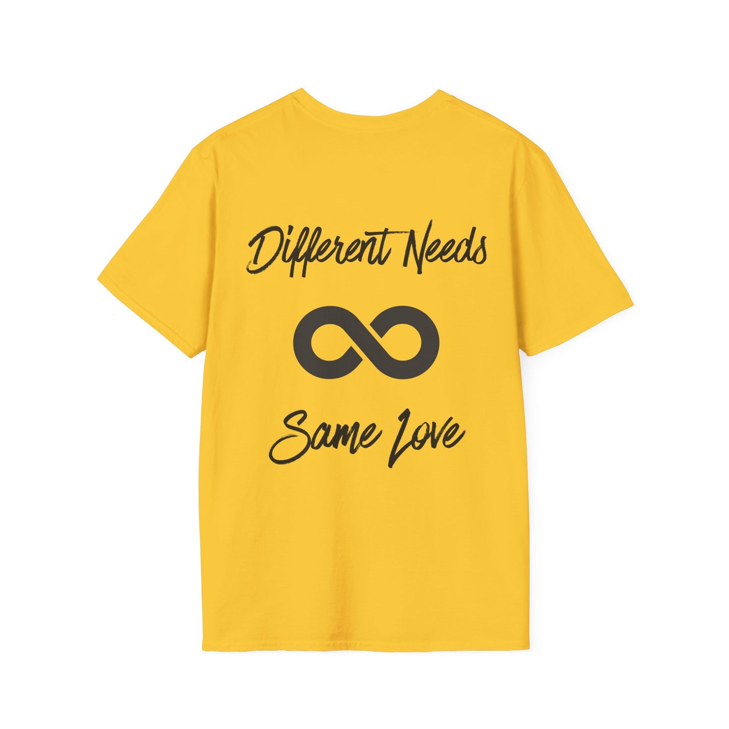 Different Needs, Same Love - Augility Collective T-shirt - Various Colours