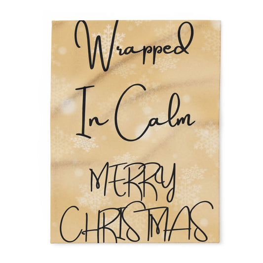 Wrapped In Calm Artic Fleece Blanket - Cozy Throw, Perfect Gift for Parents of Neurodiverse Children