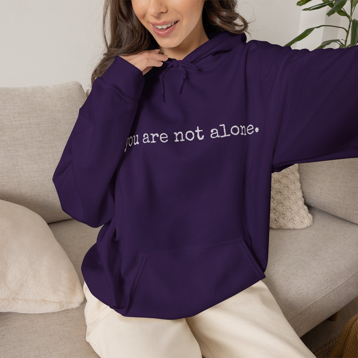 Augility Collective Hoodie - Special Edition ND Purple & White