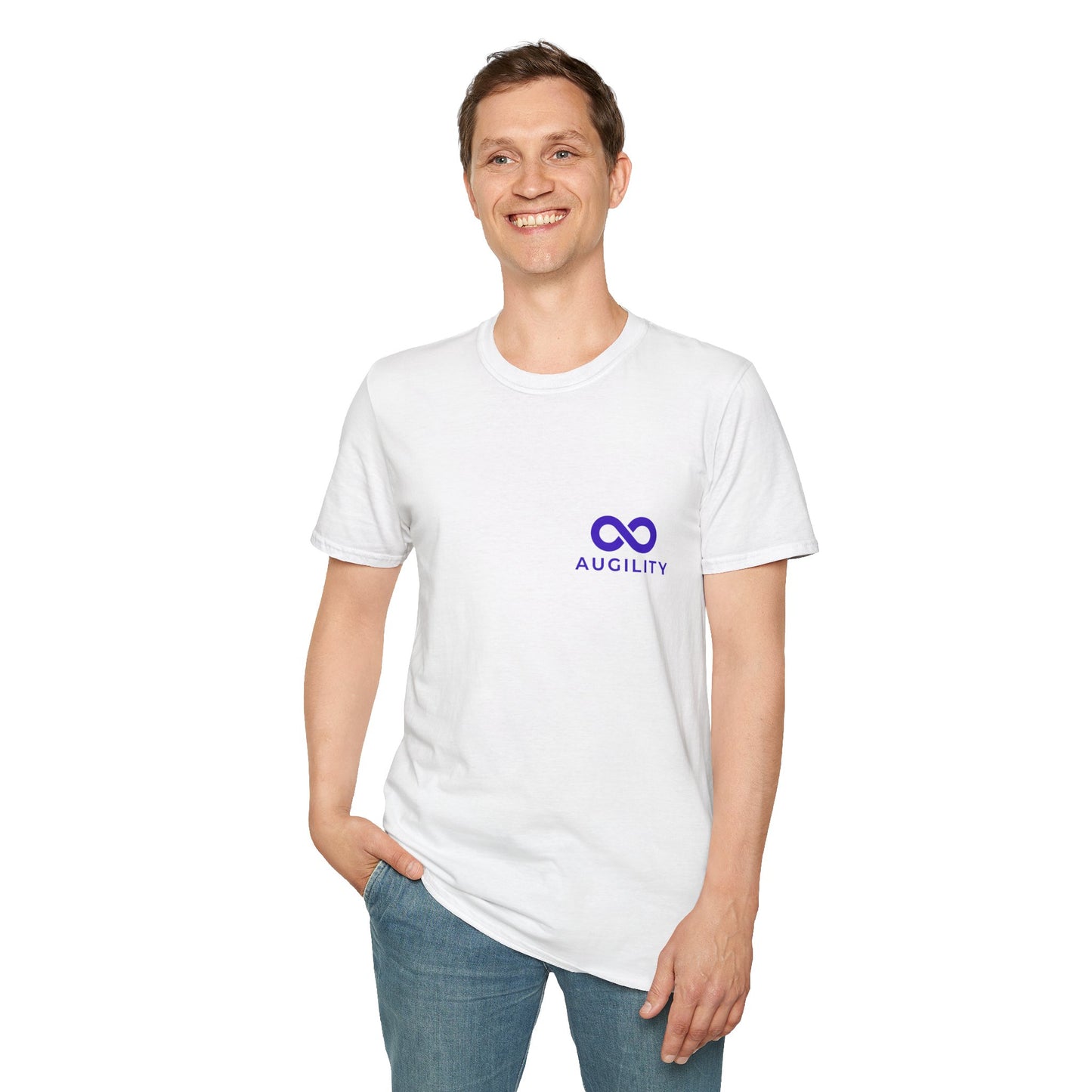 Augility Collective T-shirt - Special Edition White & Purple
