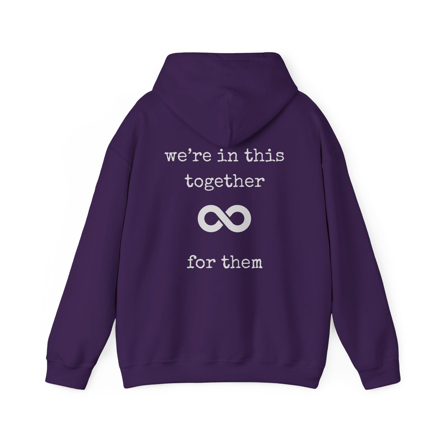Augility Collective Hoodie - Special Edition ND Purple & White