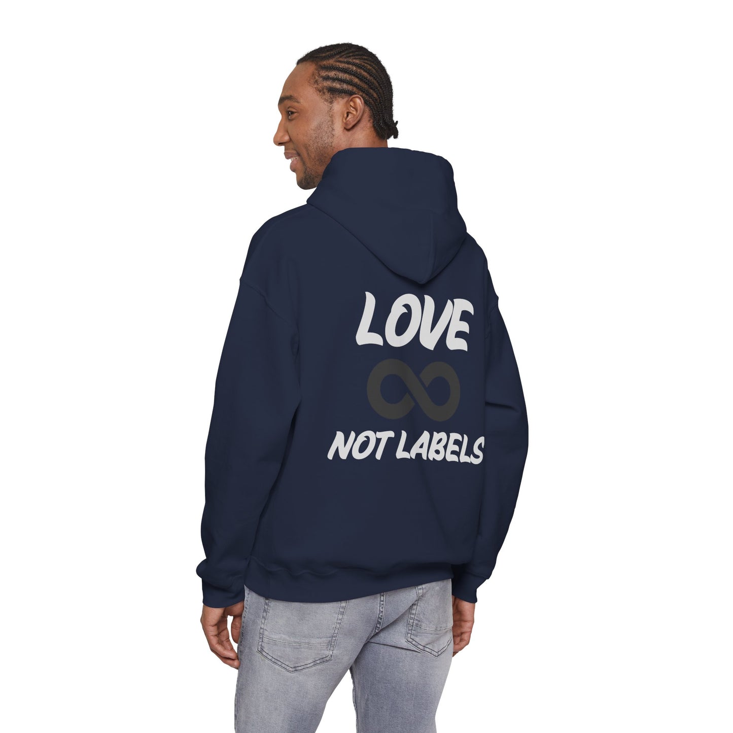 Love, Not Labels - Augility Collective Hoodie