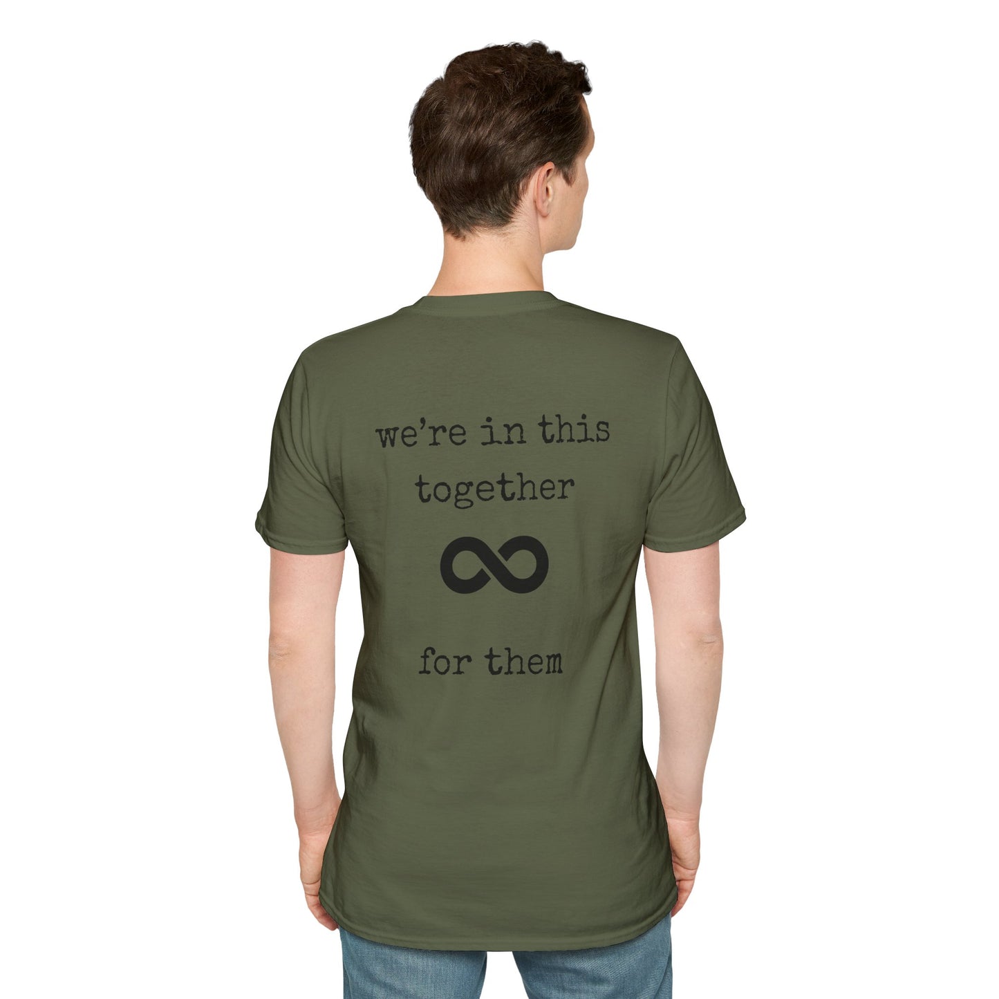 You are not alone - Augility Collective T-shirt - Various Colours