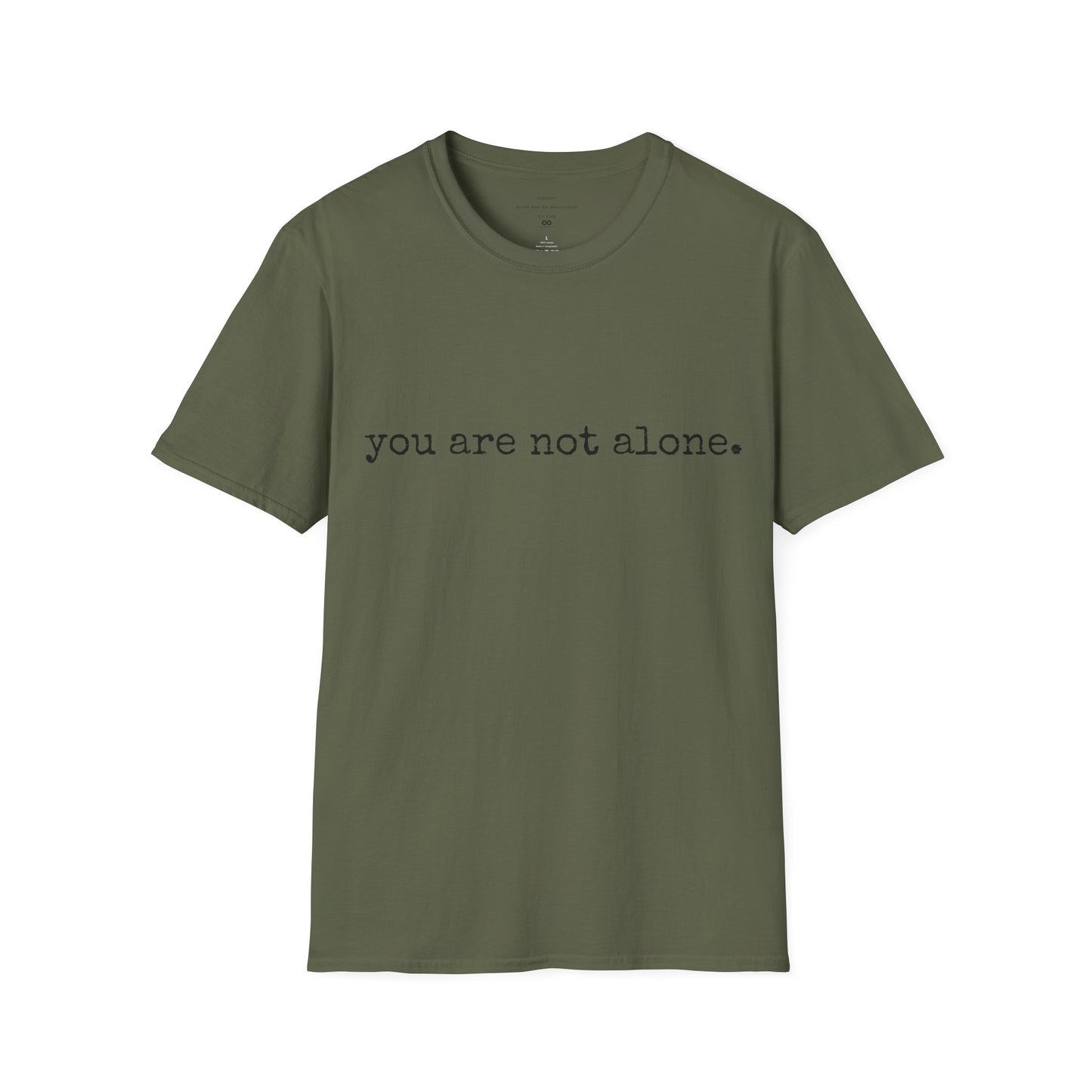 You are not alone - Augility Collective T-shirt - Various Colours