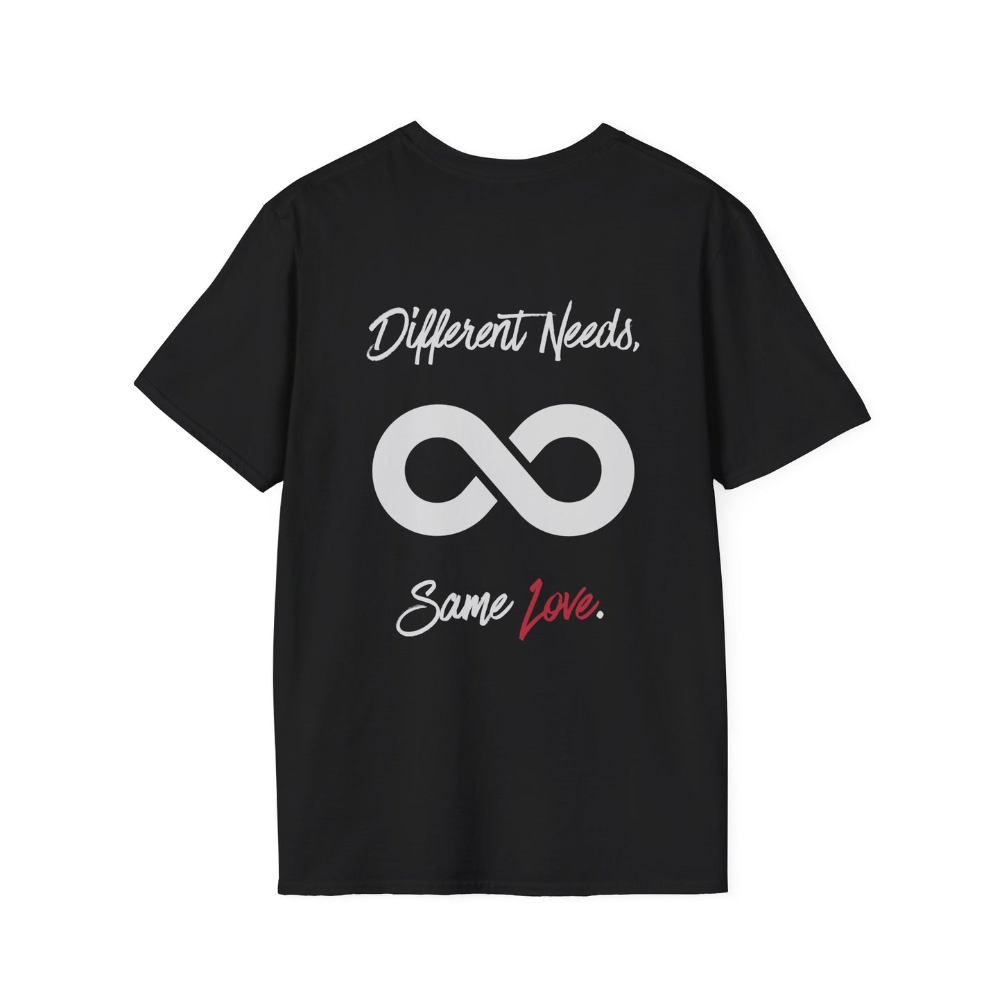 Different Needs, Same Love - Augility Collective T-shirt - Various Colours