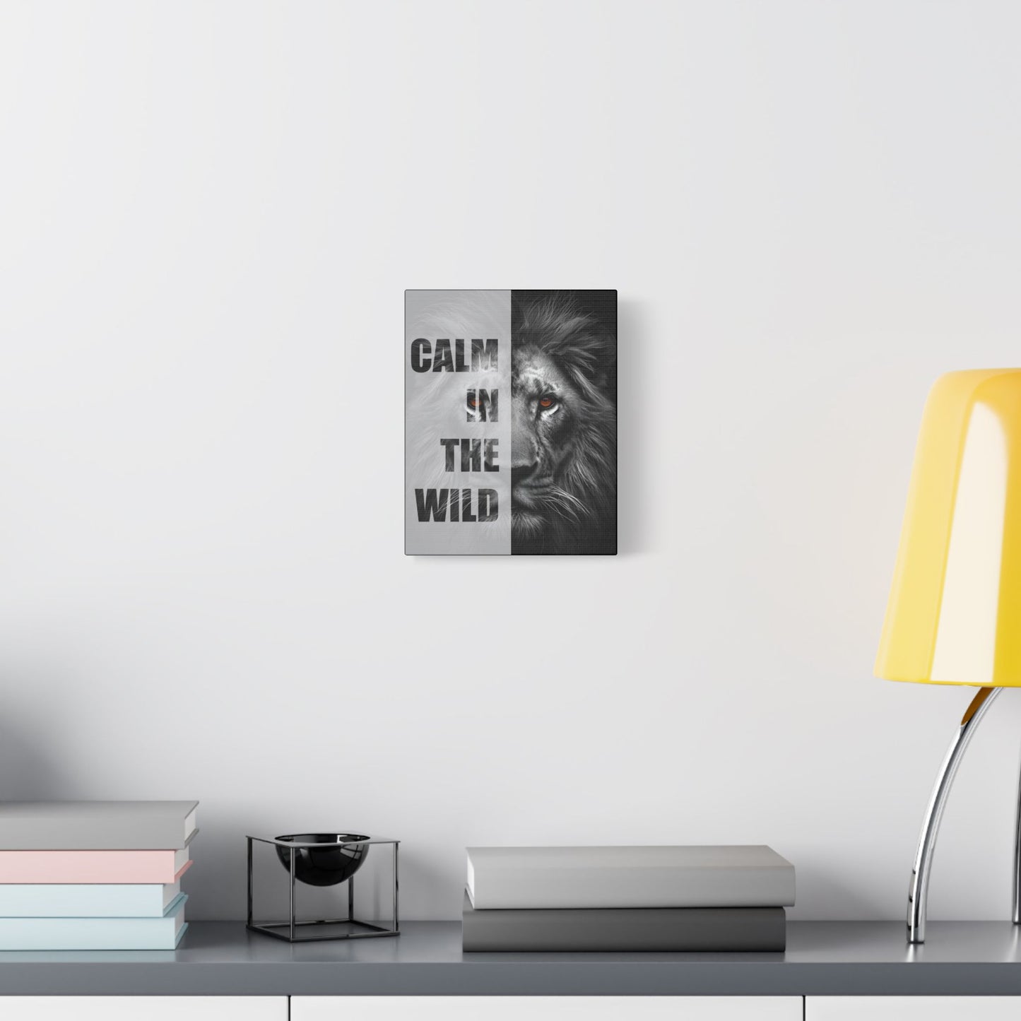 Calm in the Wild Canvas Wall Print - Perfect for your home, office, or sensory-friendly space.