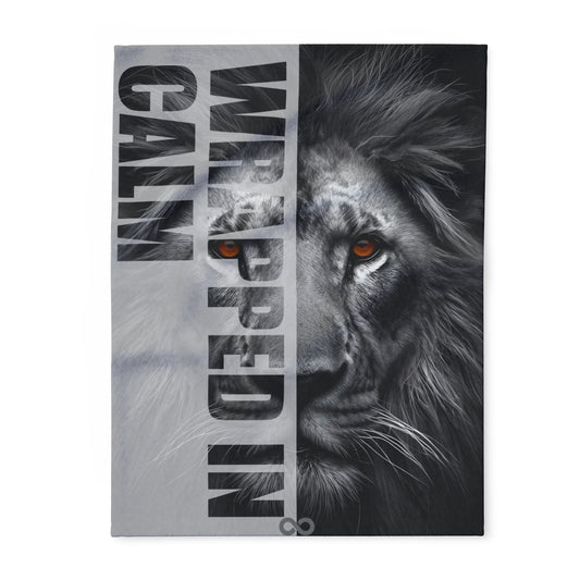 Wrapped In Calm Artic Fleece Blanket - Cozy Throw, Perfect Gift for Parents of Neurodiverse Children