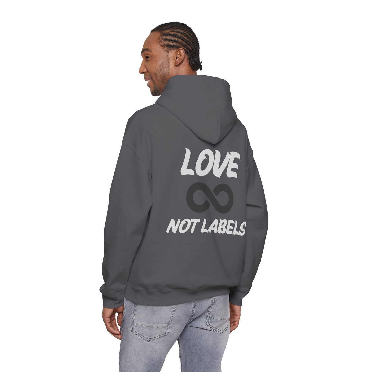 Love, Not Labels - Augility Collective Hoodie