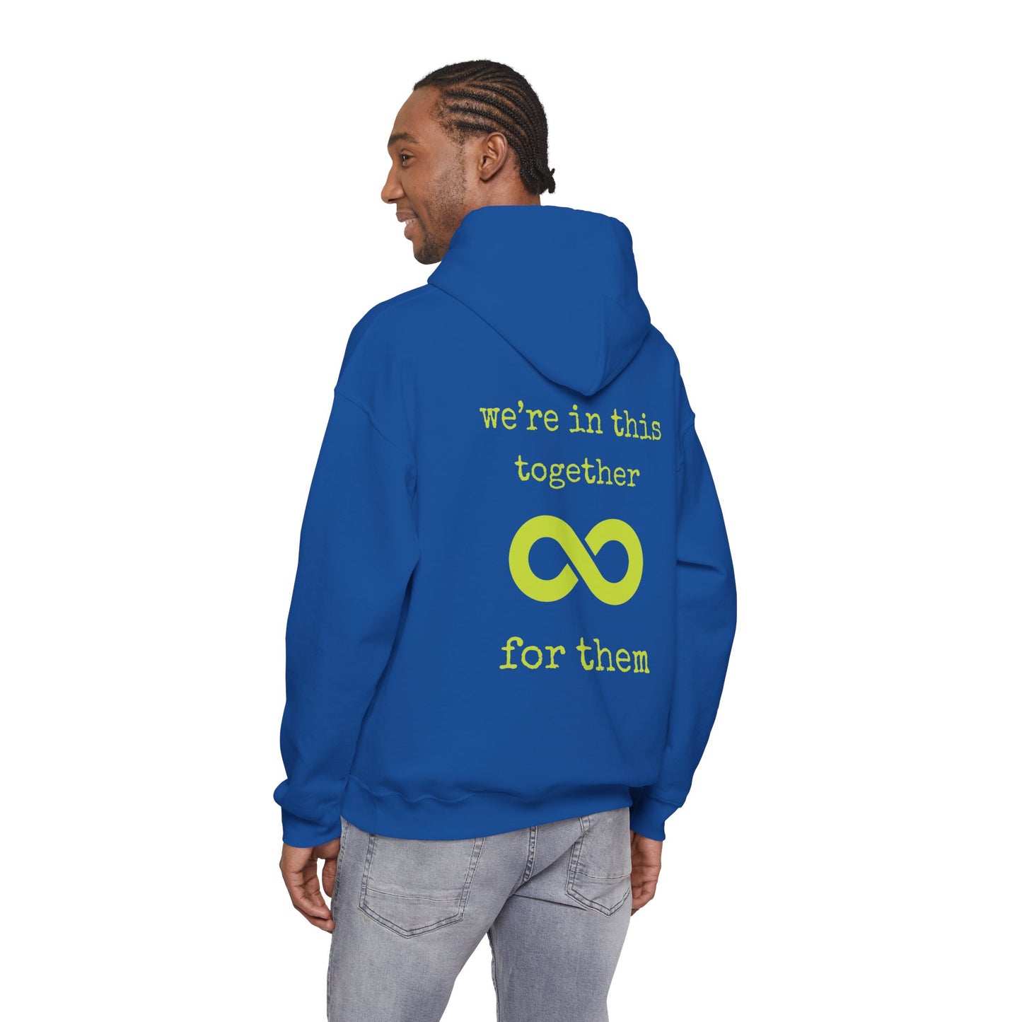 You are not alone - Augility Collective Hoodie - Special Edition Yellow