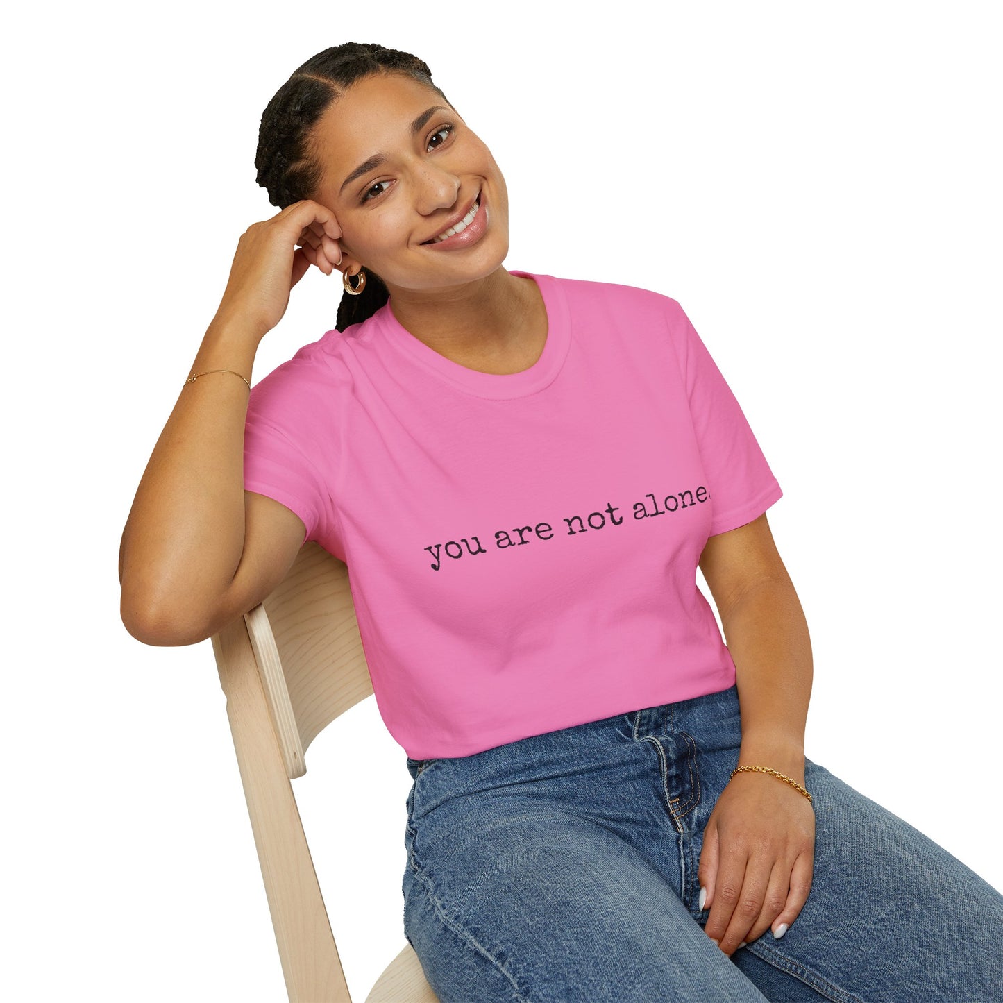 You are not alone - Augility Collective T-shirt - Various Colours