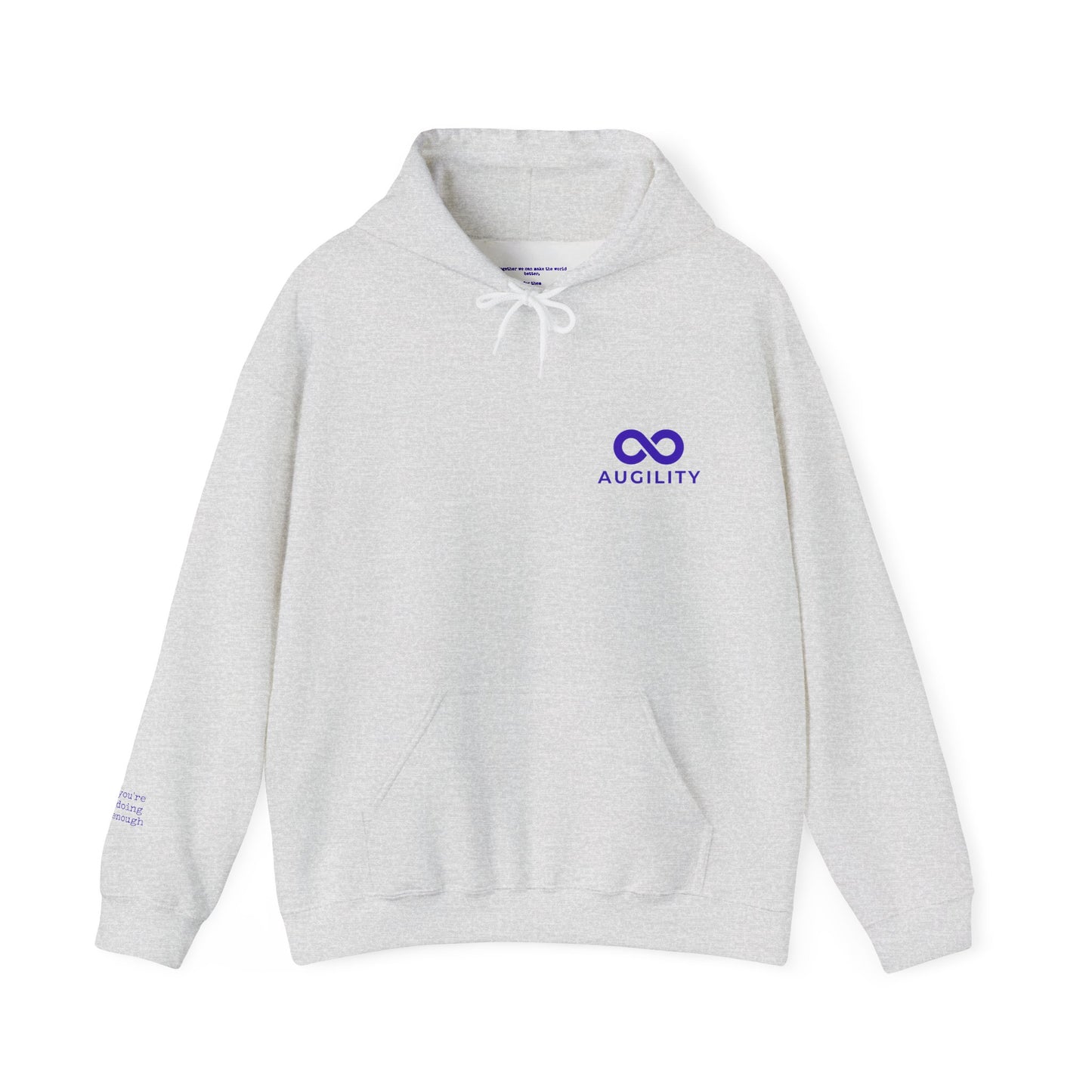 Augility Collective Hoodie - Special Edition White & Purple