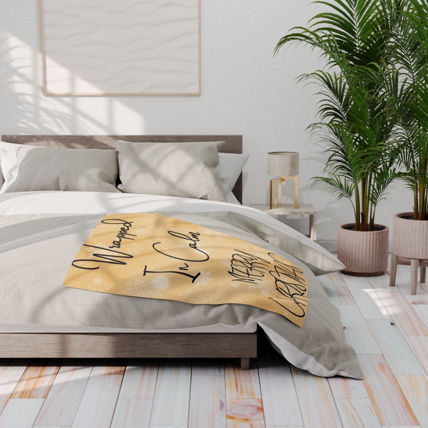 Wrapped In Calm Artic Fleece Blanket - Cozy Throw, Perfect Gift for Parents of Neurodiverse Children