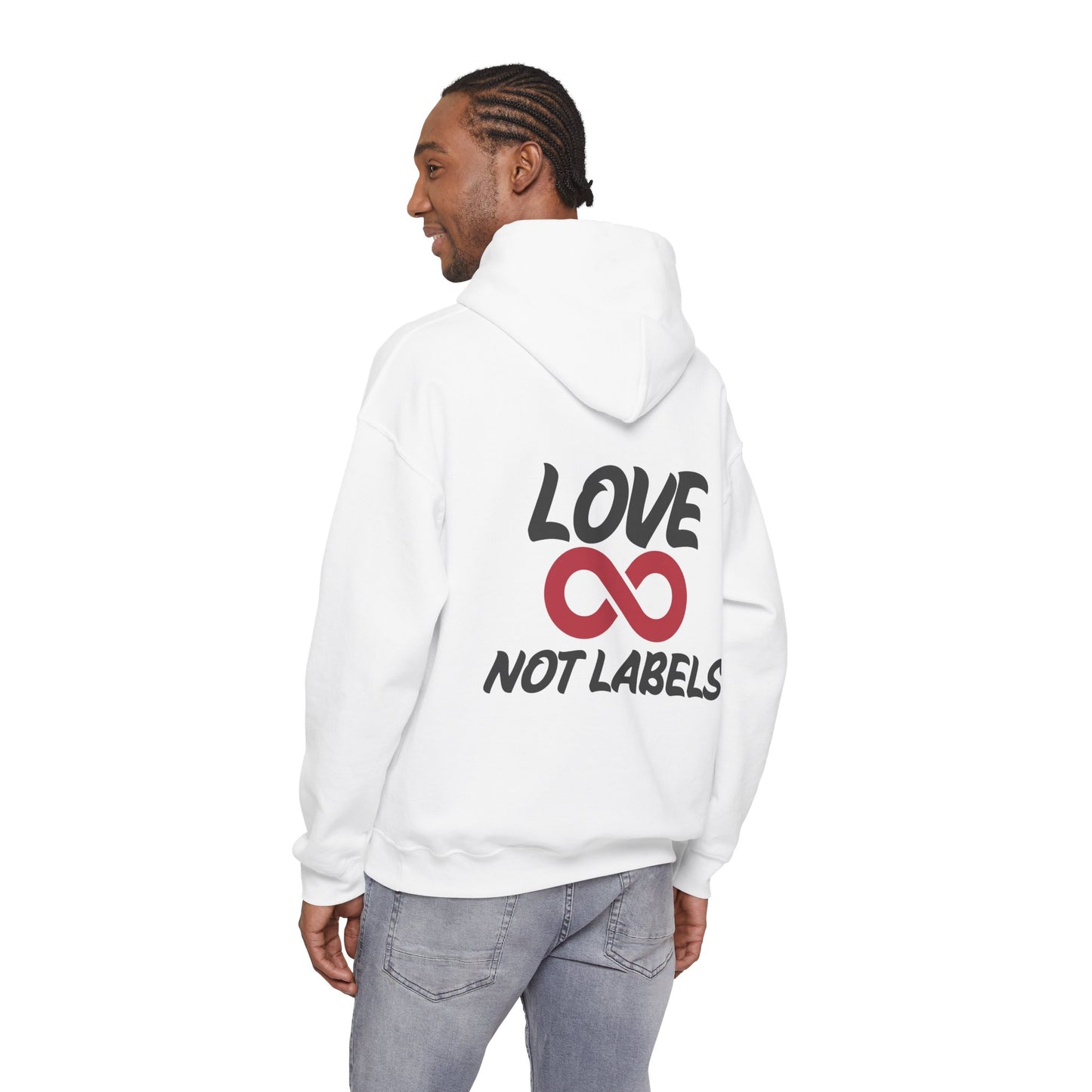 Love, Not Labels - Augility Collective Hoodie
