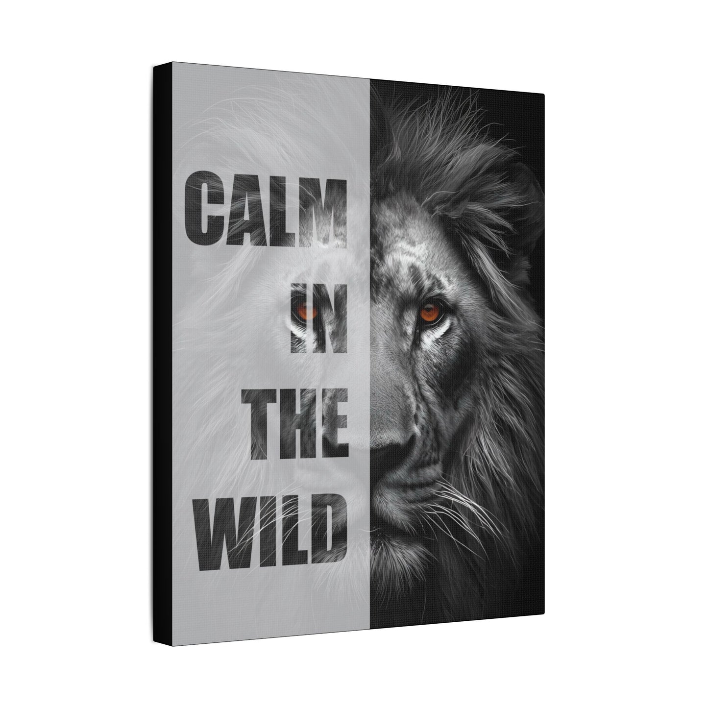 Calm in the Wild Canvas Wall Print - Perfect for your home, office, or sensory-friendly space.