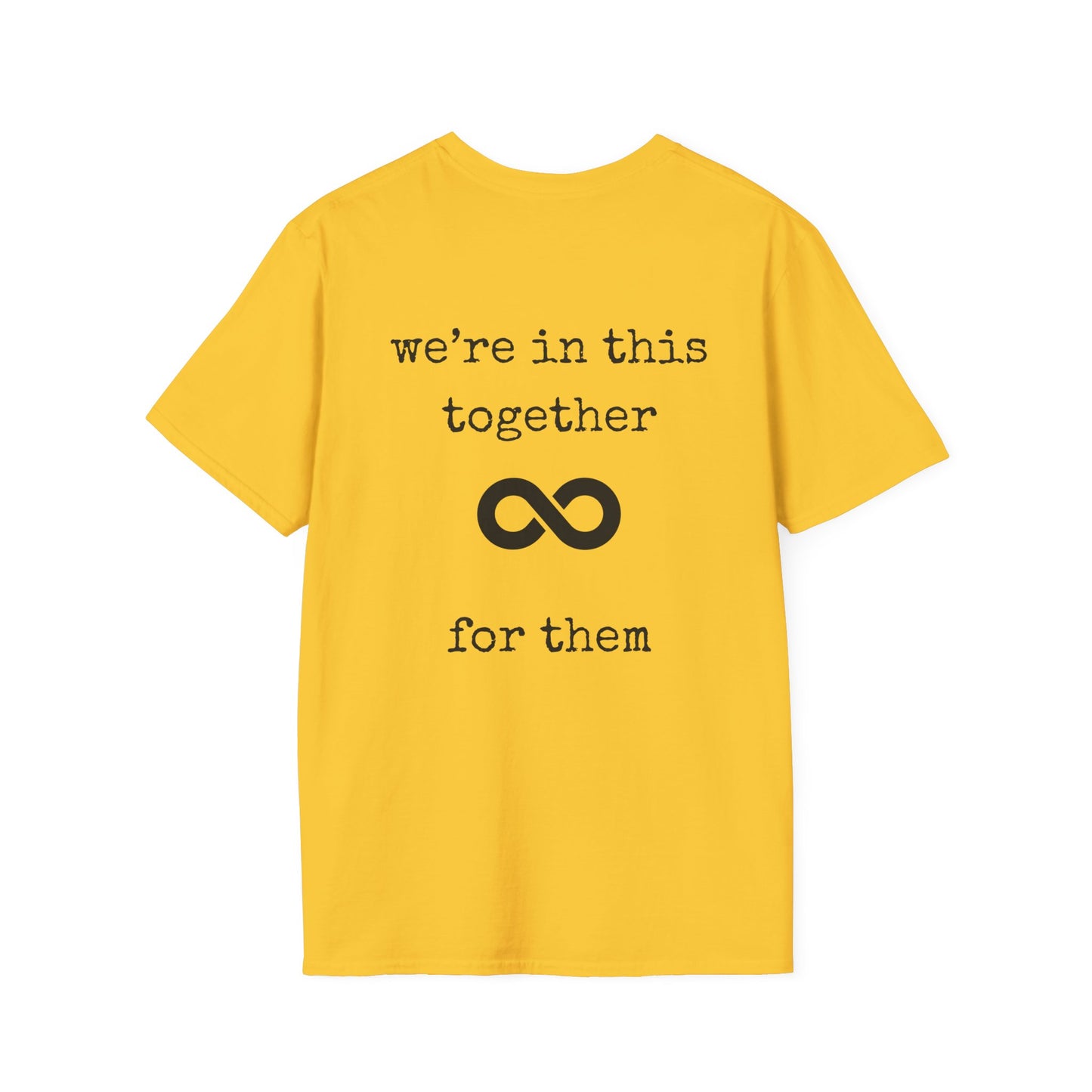 You are not alone - Augility Collective T-shirt - Various Colours