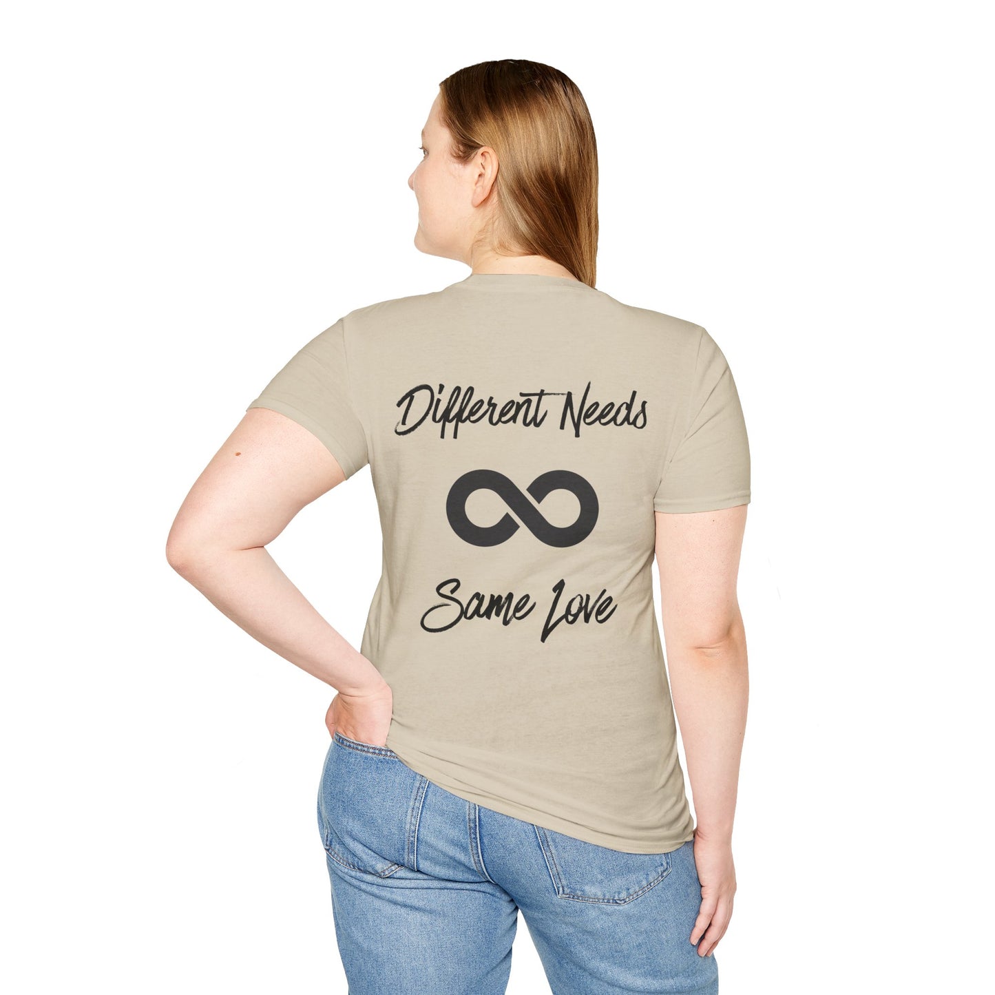 Different Needs, Same Love - Augility Collective T-shirt - Various Colours