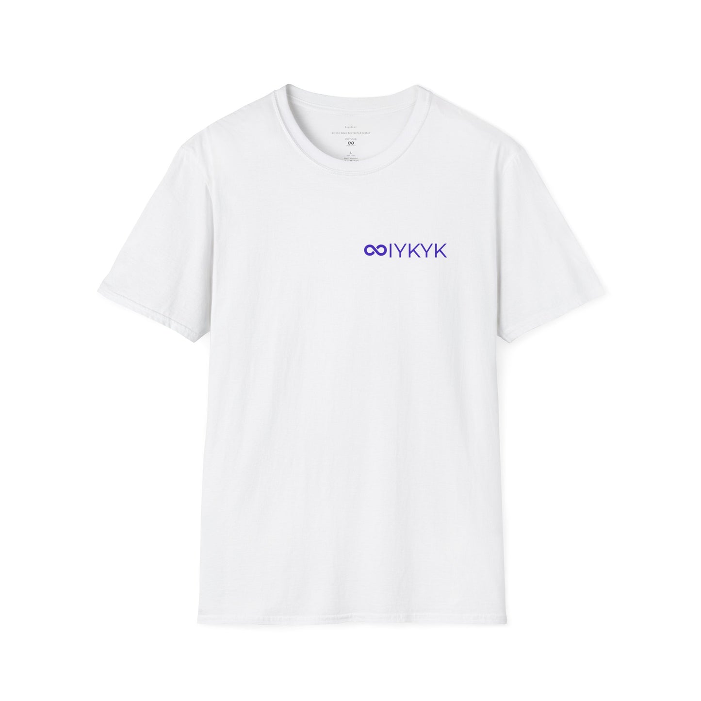 If You Know, You Know - Augility Collective T-shirt - White & Purple