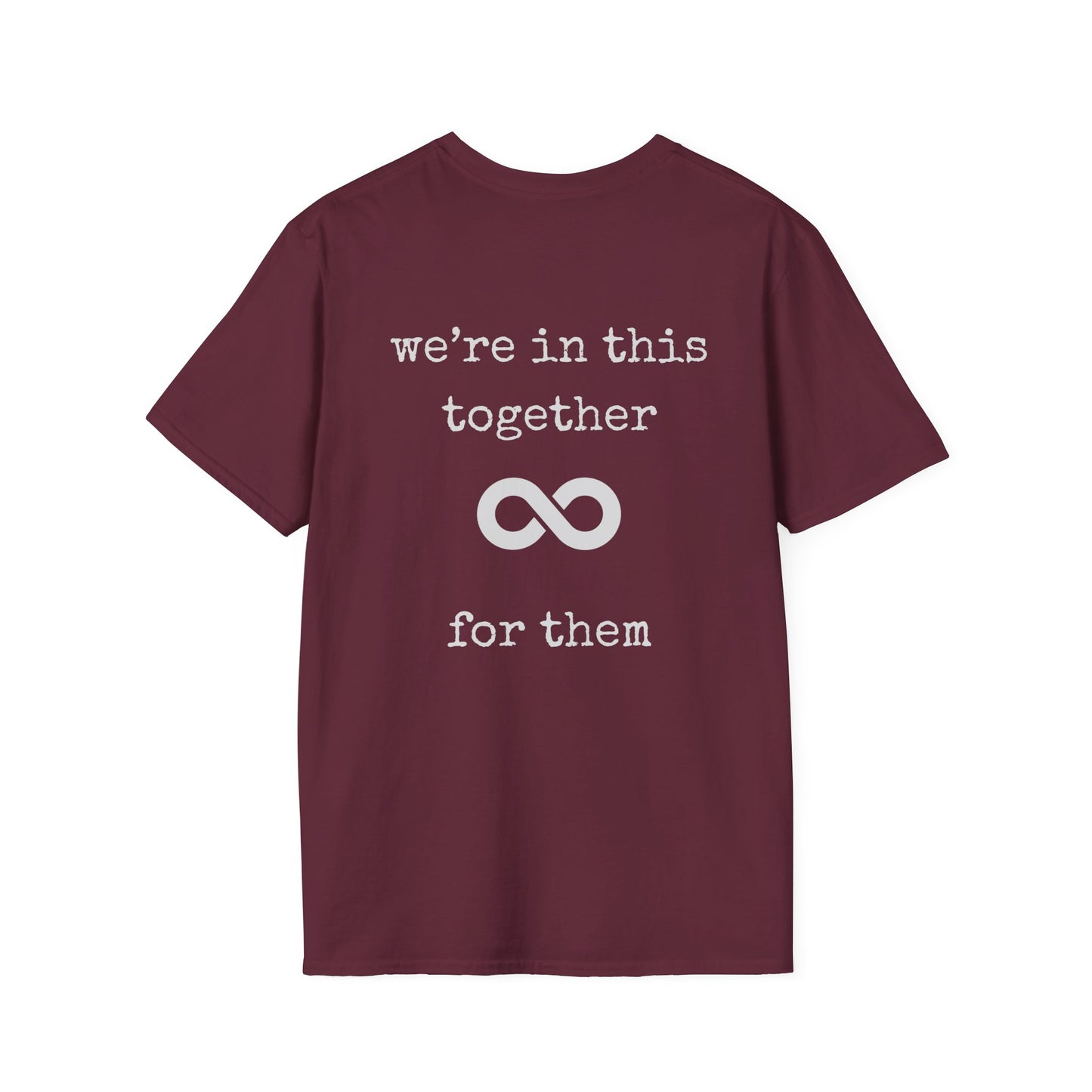 You are not alone - Augility Collective T-shirt - Various Colours