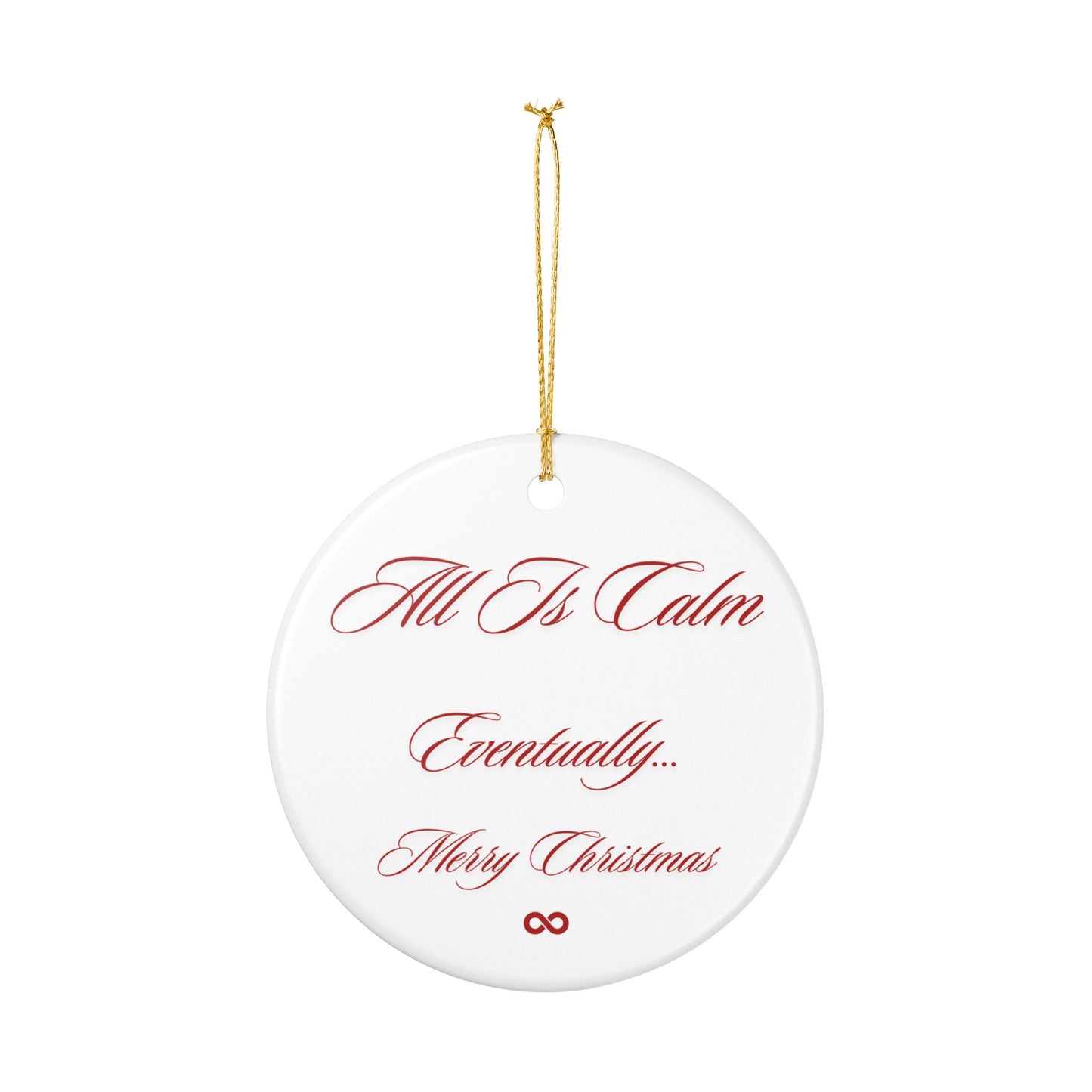 All is Calm, Eventually Christmas keepsake