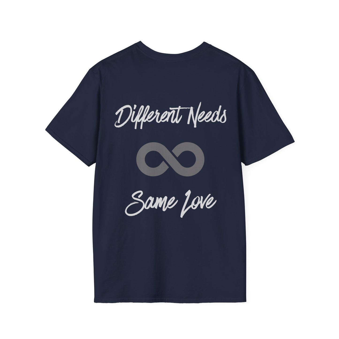 Different Needs, Same Love - Augility Collective T-shirt - Various Colours