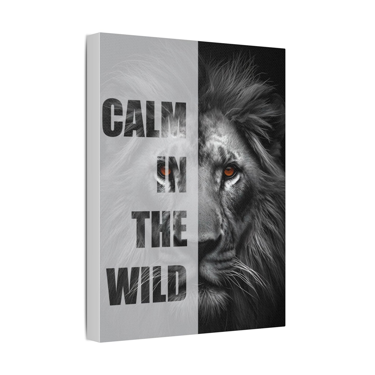 Calm in the Wild Canvas Wall Print - Perfect for your home, office, or sensory-friendly space.