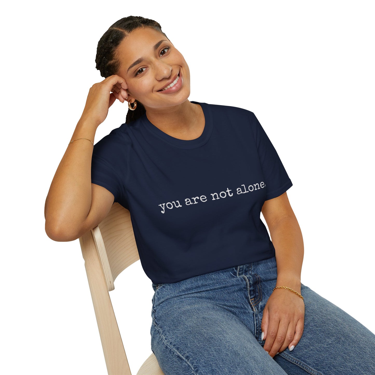 You are not alone - Augility Collective T-shirt - Various Colours
