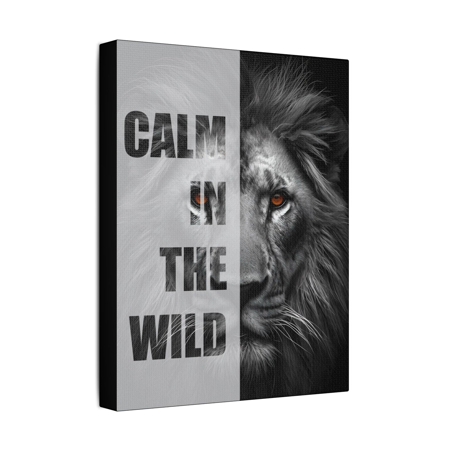 Calm in the Wild Canvas Wall Print - Perfect for your home, office, or sensory-friendly space.