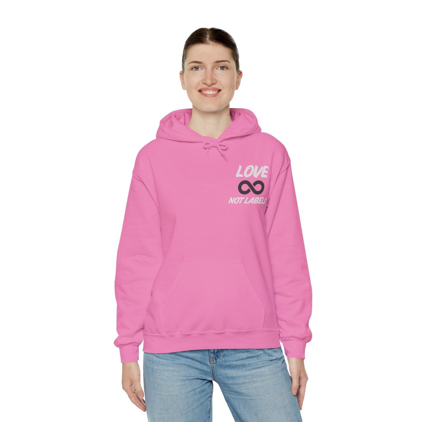 Love, Not Labels - Augility Collective Hoodie