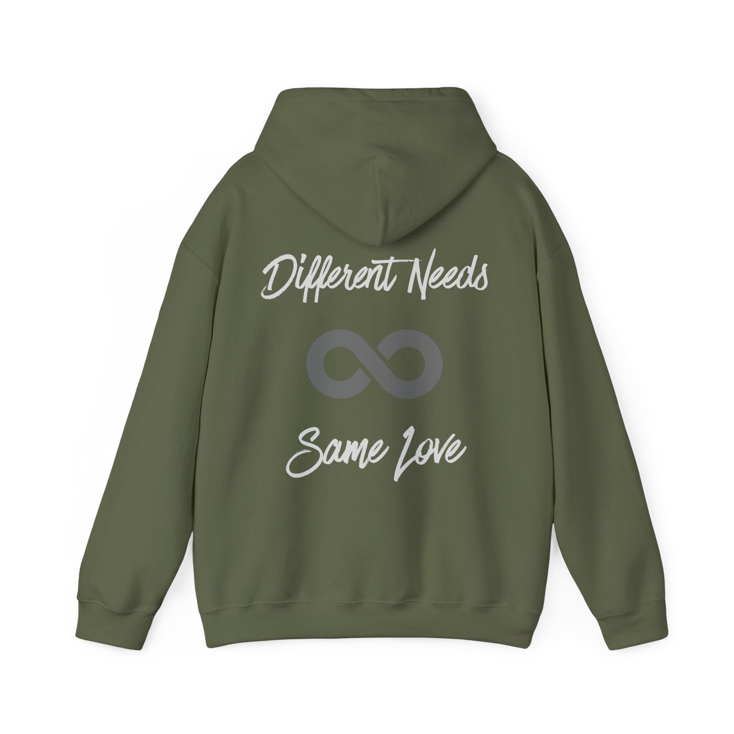 Different Needs, Same Love - Augility Collective Hoodie