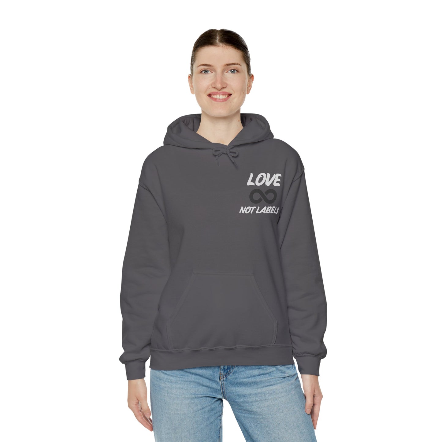 Love, Not Labels - Augility Collective Hoodie