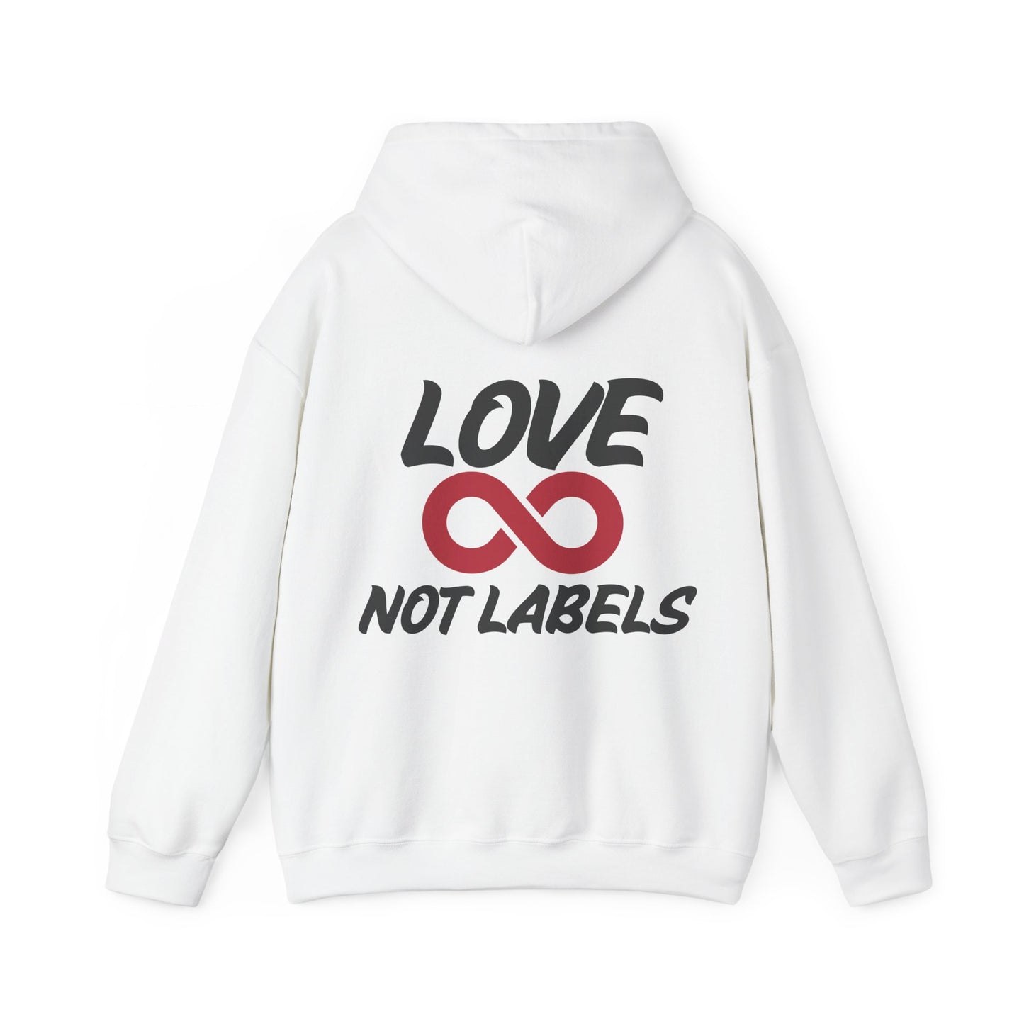 Love, Not Labels - Augility Collective Hoodie