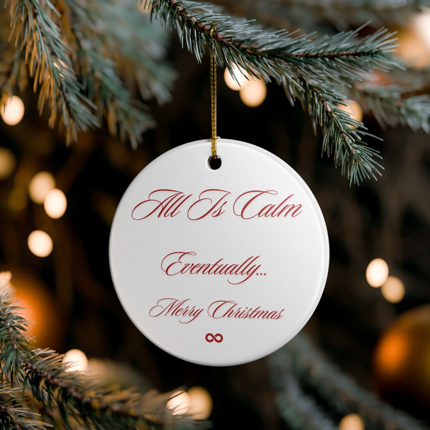 All is Calm, Eventually Christmas keepsake